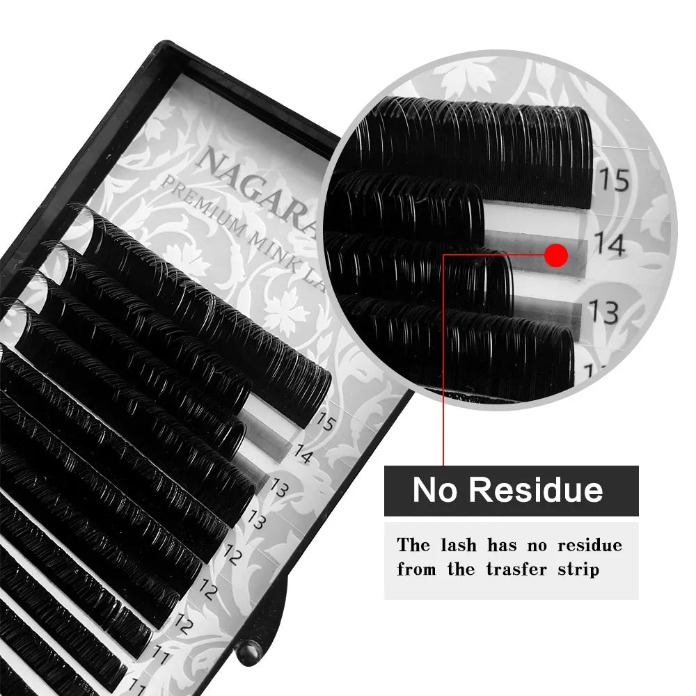 Eyelash Extension Supplies Makeup Cilios Mix Premium Natural Synthetic Individual
