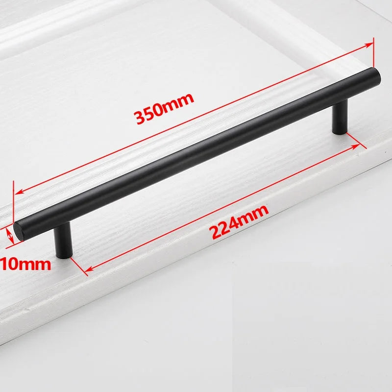 Kitchen Handles Stainless Steel T-Bar Straight