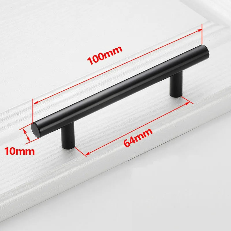 Kitchen Handles Stainless Steel T-Bar Straight