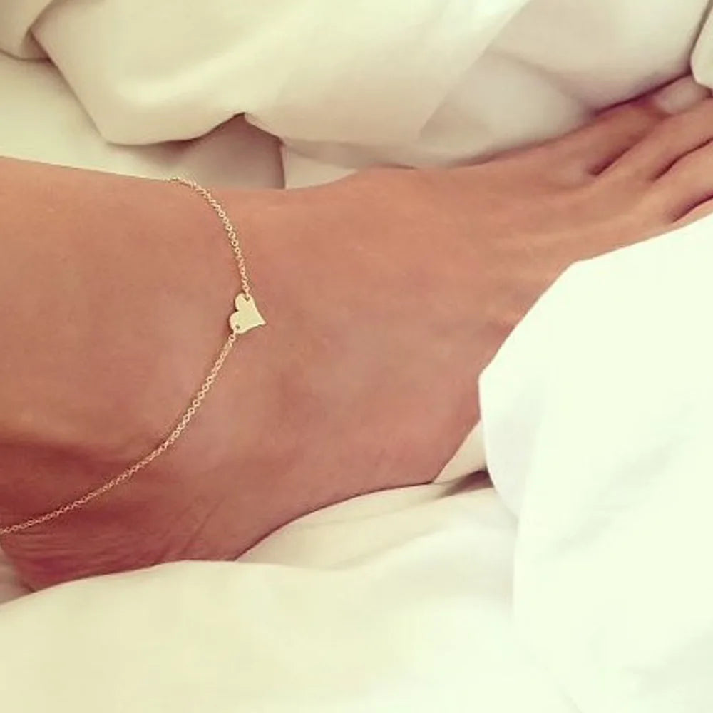 Whale Tail Anklet – Silver Ocean Wave Beach Bracelet for Women