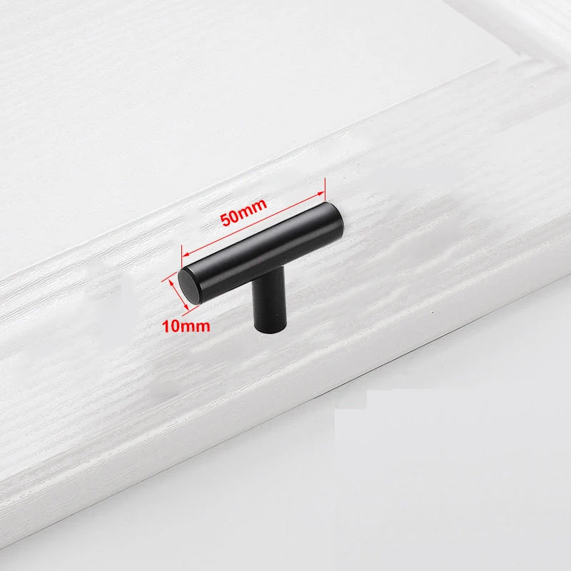 Kitchen Handles Stainless Steel T-Bar Straight