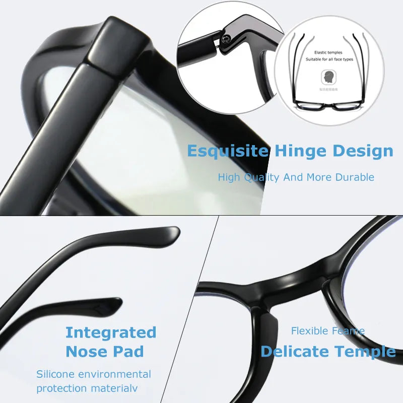 CRIXALIS anti blue light reading glasses for women and men