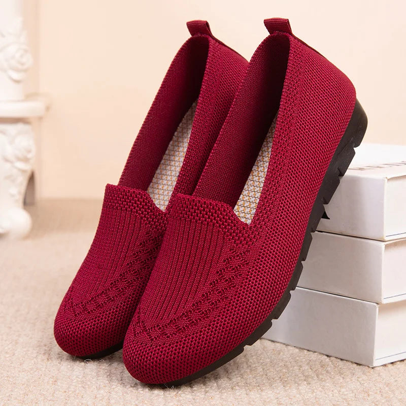 Women Flat shoes casual shoes with vents