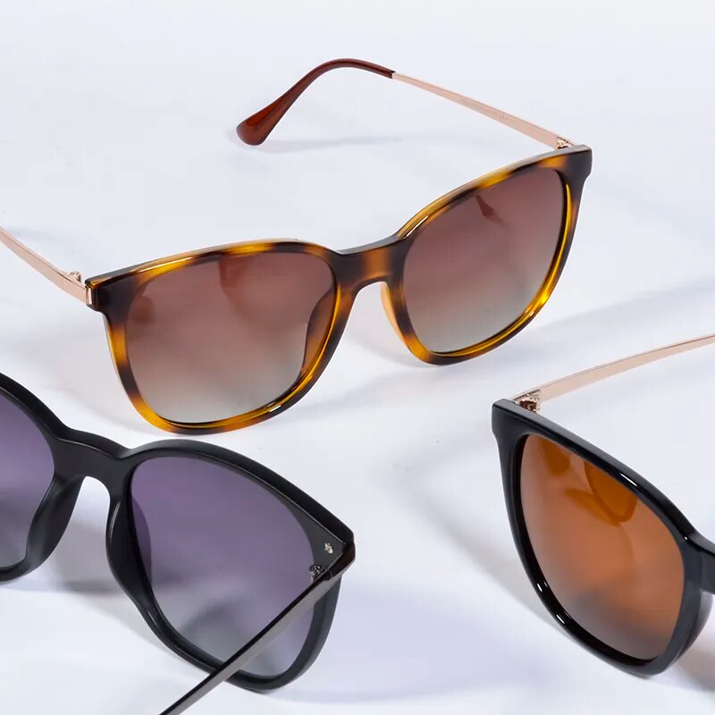 Crixalis sunglasses for women polarized classic anti glare driving sun glasses for men luxury brand designer shades