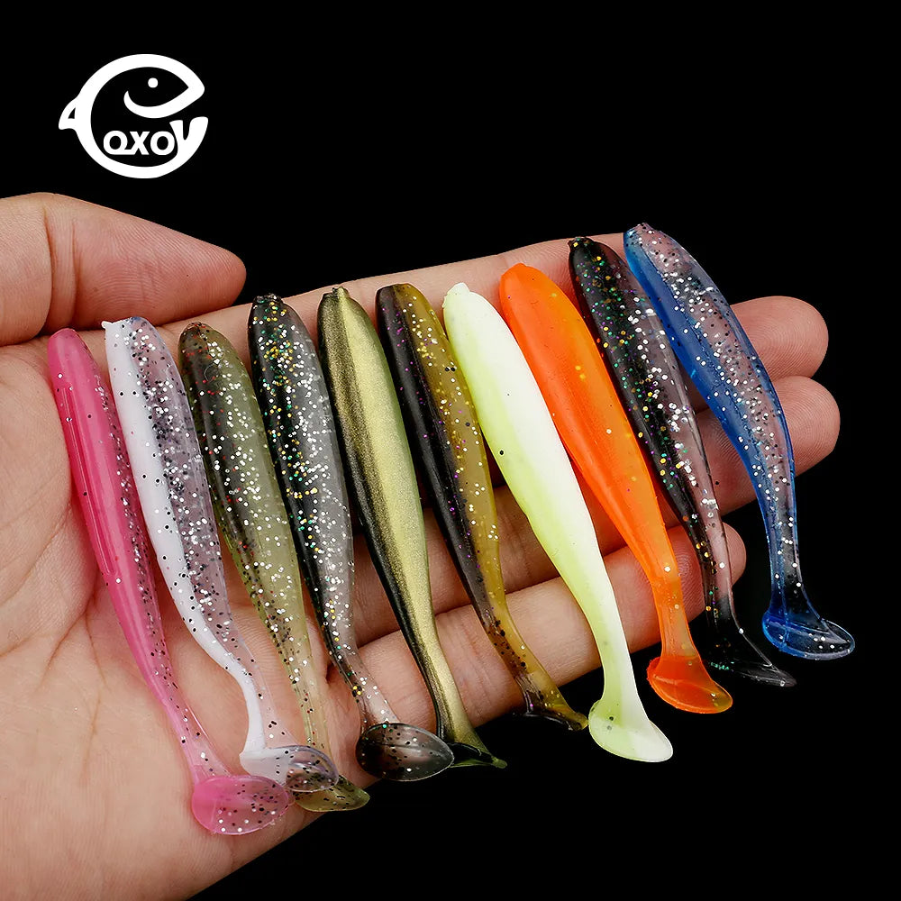 10pcs/Lot Soft Lures Silicone Bait Goods For Fishing Sea Fishing