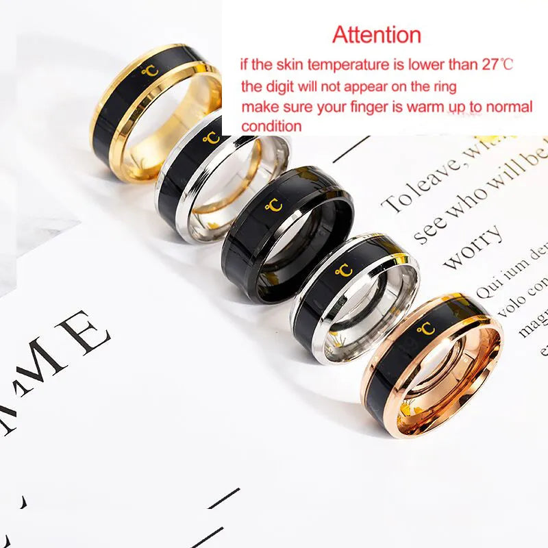 Titanium Intelligent Temperature Measuring Ring