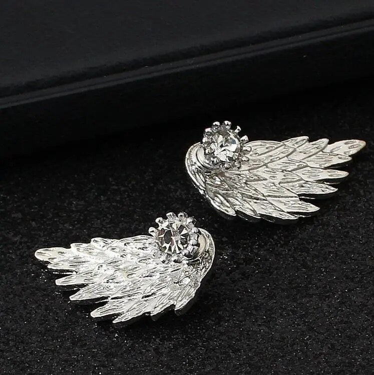 2023 new crystal flower earrings for women fashion jewelry rhinestones earrings