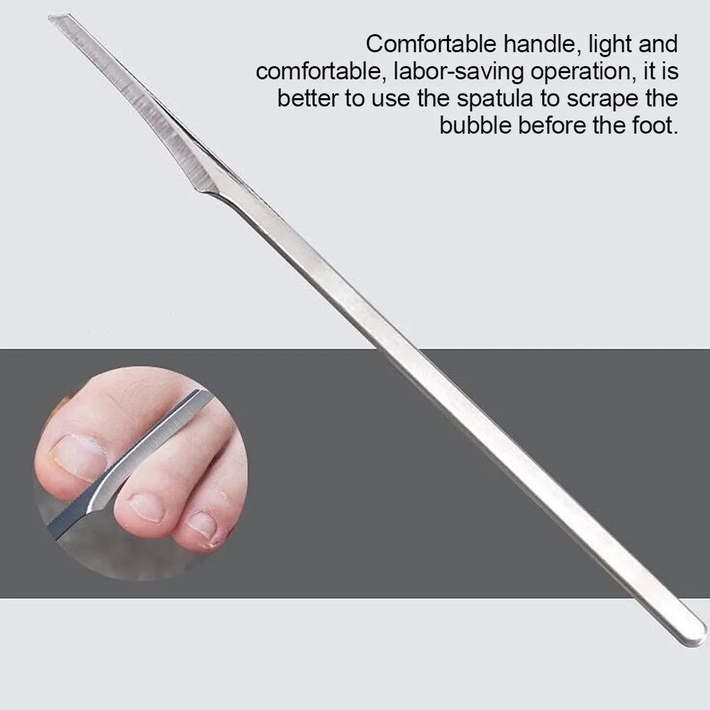 1pc professional tool foot scraper stainless steel foot care pedicure