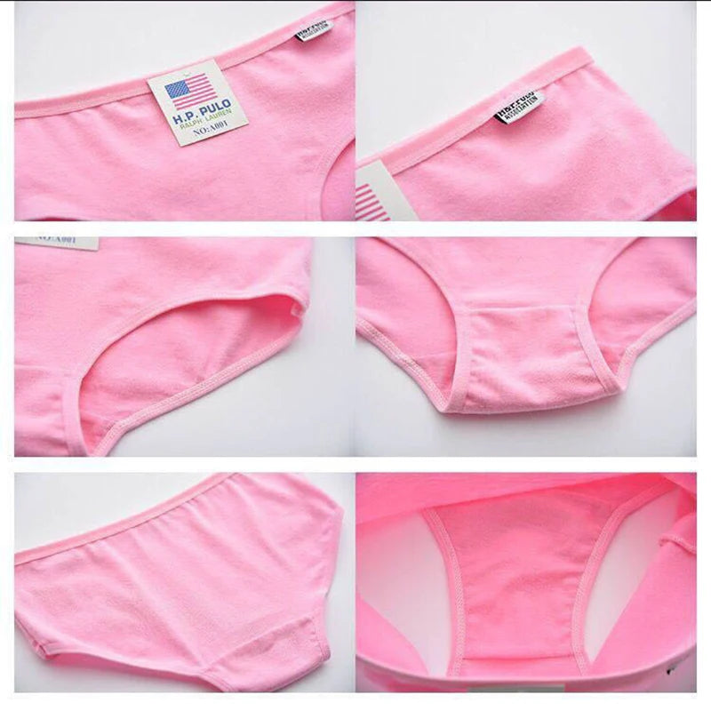 3Pcs Underwear Womens Comfortable High-quality Cotton