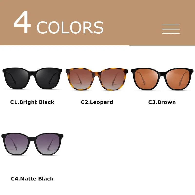 Crixalis sunglasses for women polarized classic anti glare driving sun glasses for men luxury brand designer shades