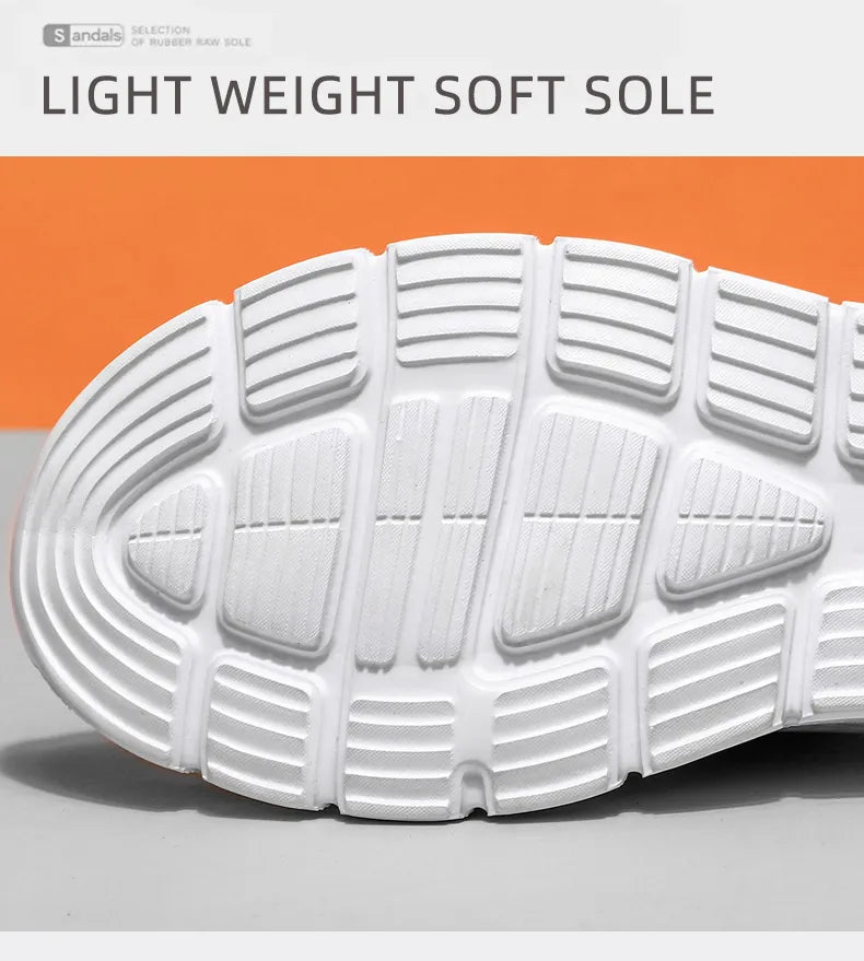 Men's Soft Shoes Without Heels Lightweight Mesh Casual Shoes Men's Sneakers