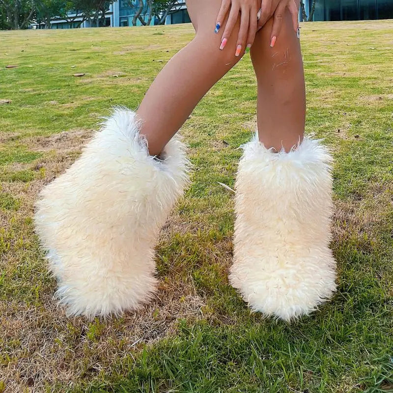 Women's Winter Snow Boots Outdoor Luxury Warm