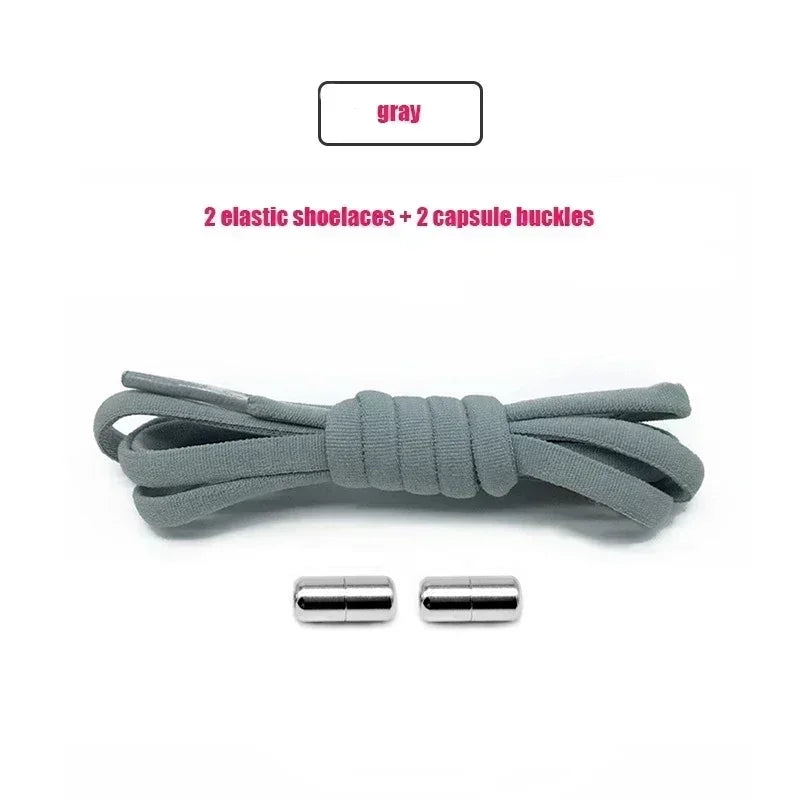 Shoelaces Semicircle for Kids and Adult Sneakers Quick Put