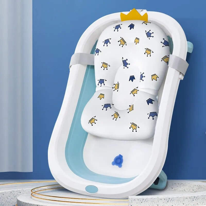 Baby shower seat support mat foldable pillow and newborn chair infant cushion anti-slip soft comfort
