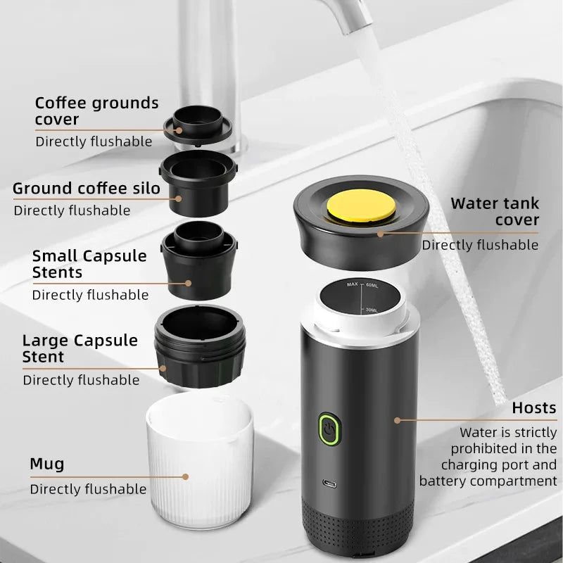 Portable Electric Espresso Machine