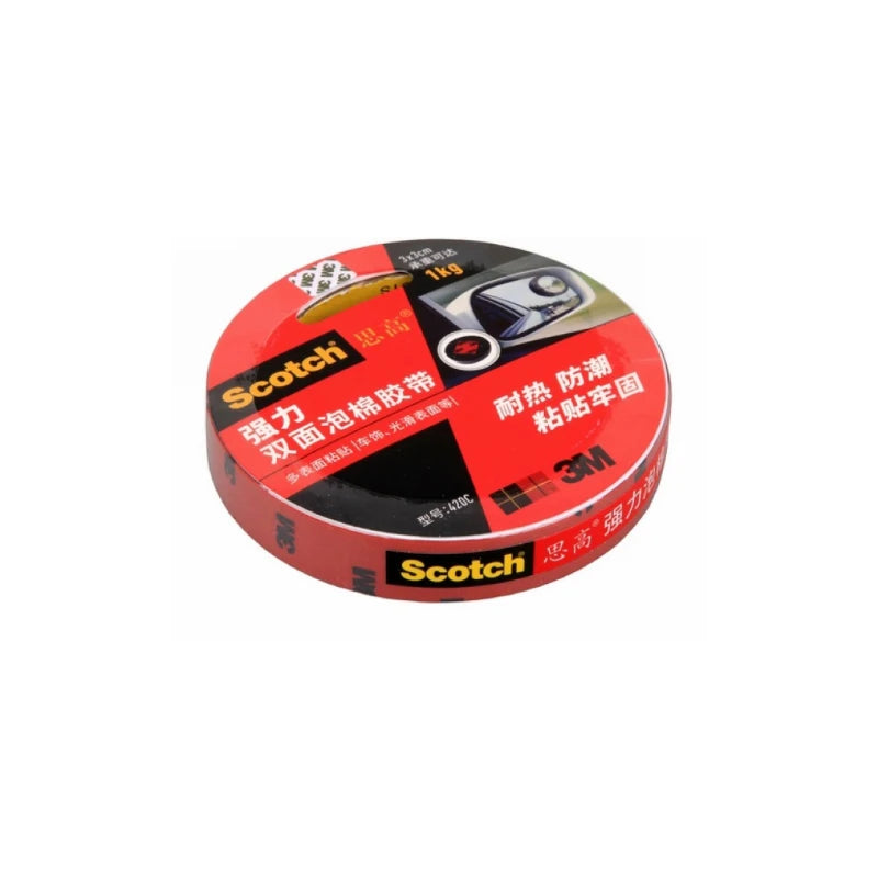 3M VHB Double-Sided Foam Tape – Waterproof Mounting Adhesive for Car, LED, Office