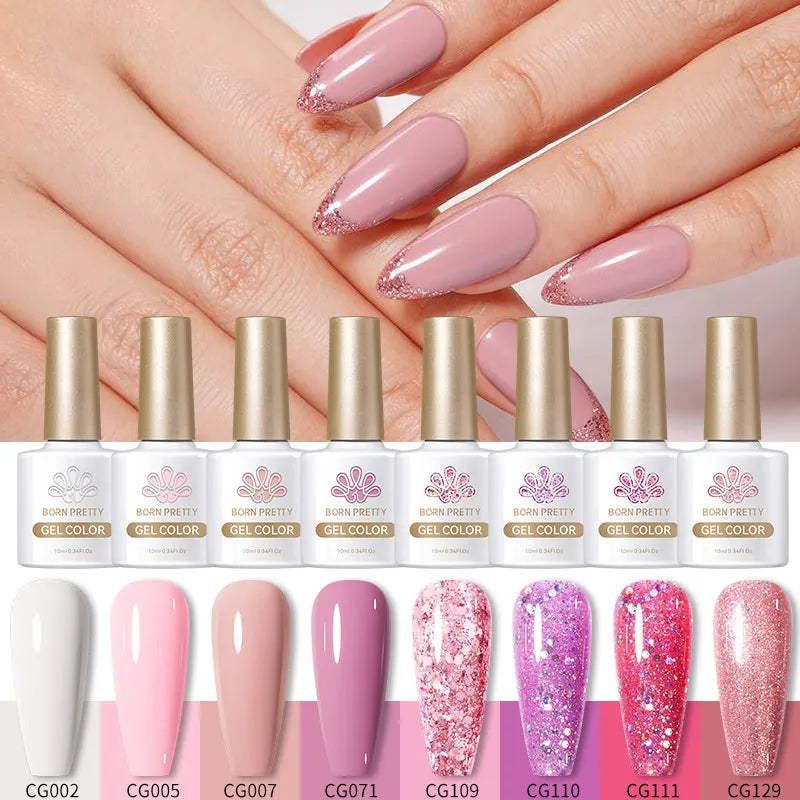 10ml Gel nail polish red nail gel semi-permanent solid varnish soak off UV