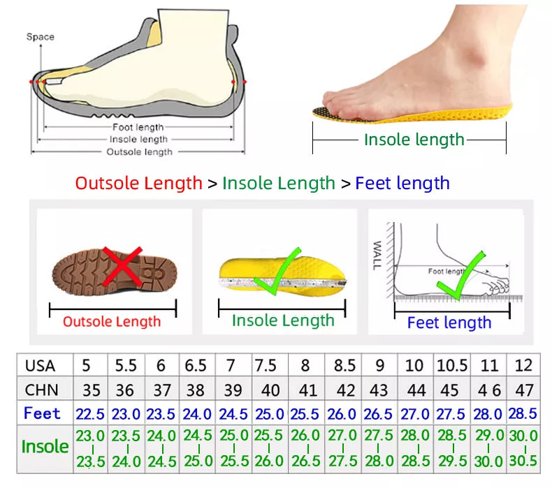 Men's lightweight breathable shoes