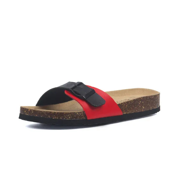 korean style couple cork sandals women beach sandals ladies summer soft microfiber leather