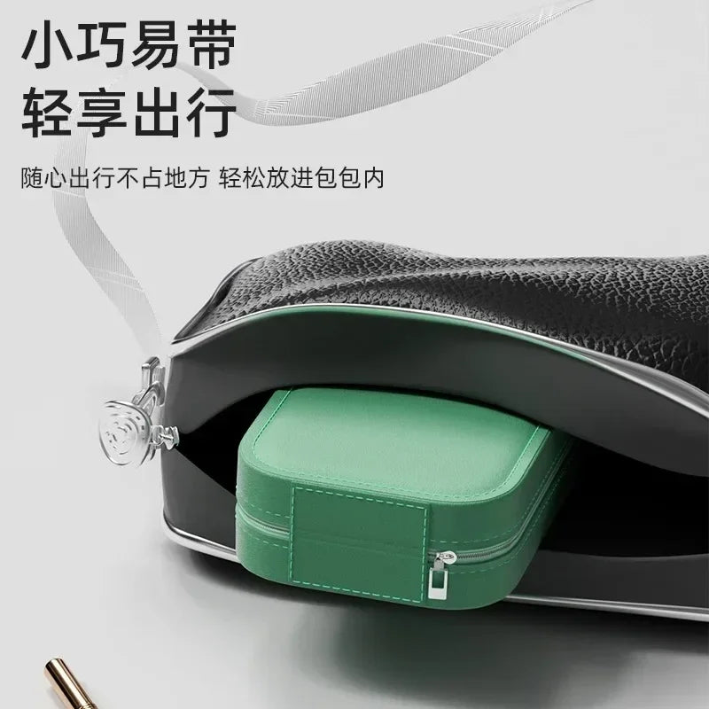 LED Makeup Travel Bag With Mirror Lights Professional
