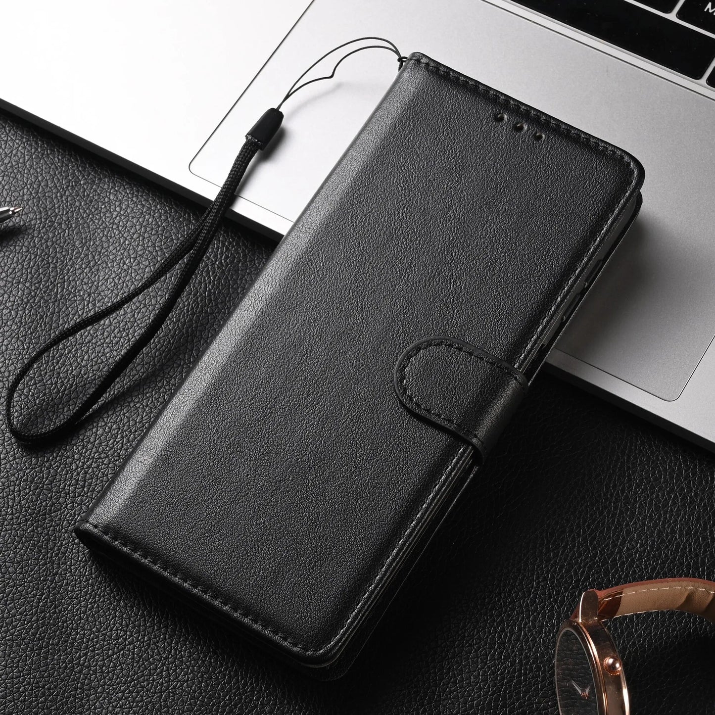 Leather Flip Wallet Case for Samsung Galaxy A03 A03S A10 A12 A13 A21S A23 A32 A33 A20E A40 A50 A51 A52 A53 A70 A71