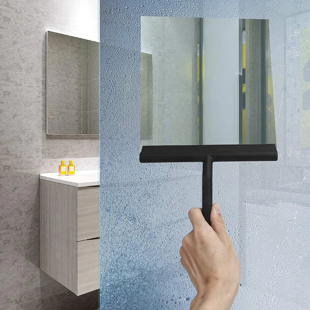 Scraper Cleaner With Silicone Holder Bathroom, Mirror, Glass - Himalaya Store