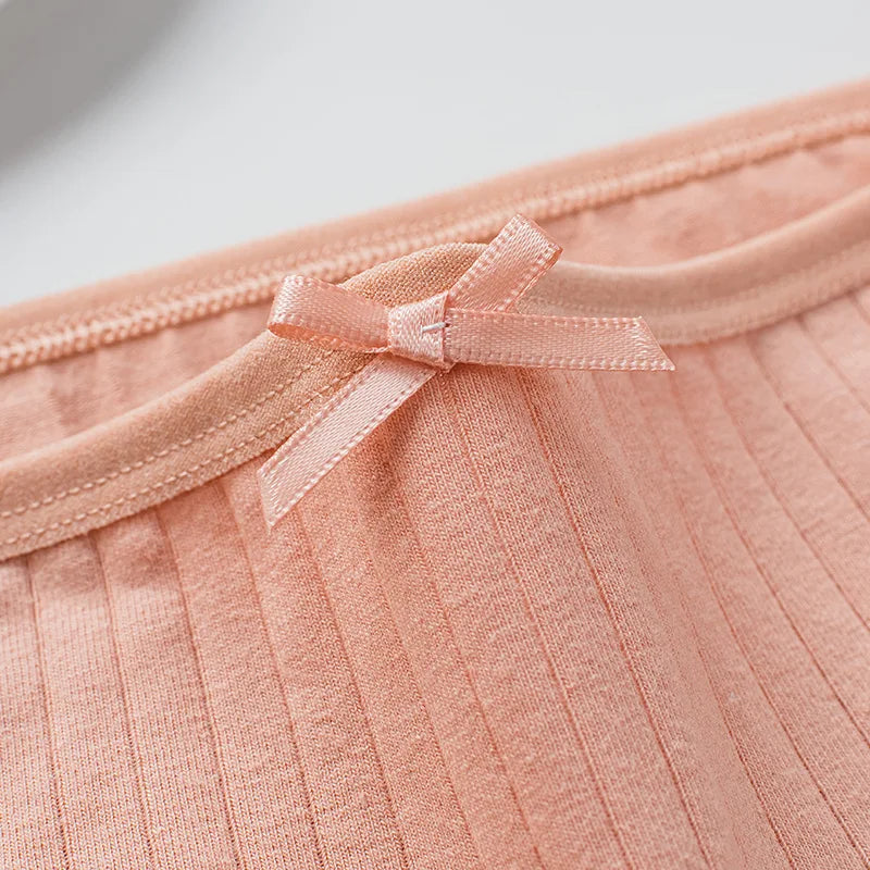 7Pcs Low Waist Cotton Panties for Women