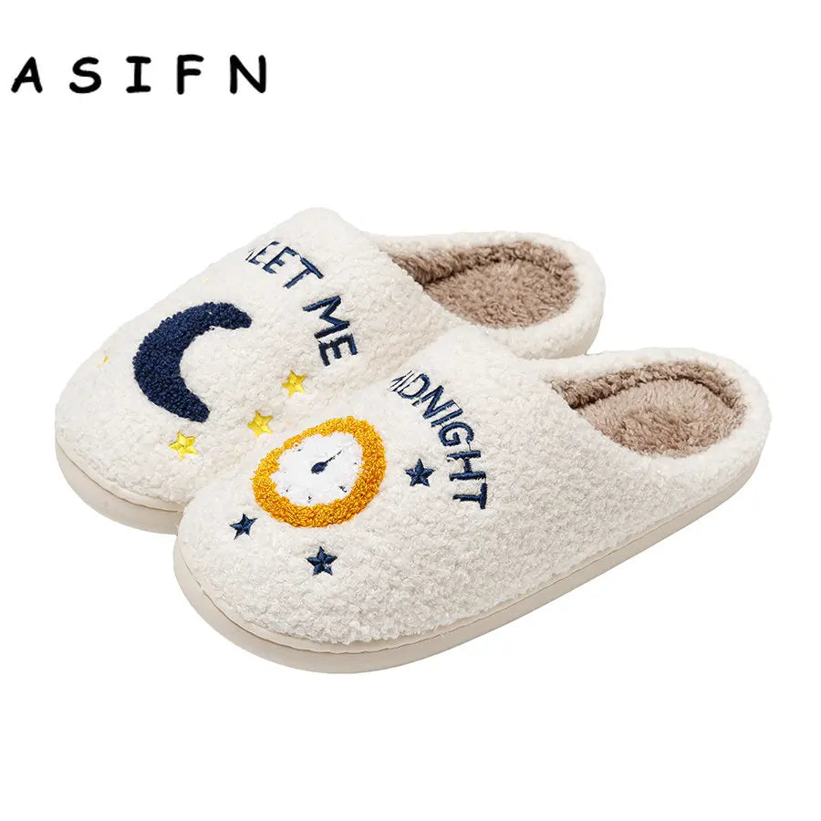 Cute Warm and Soft Woman House Comfort Slippers