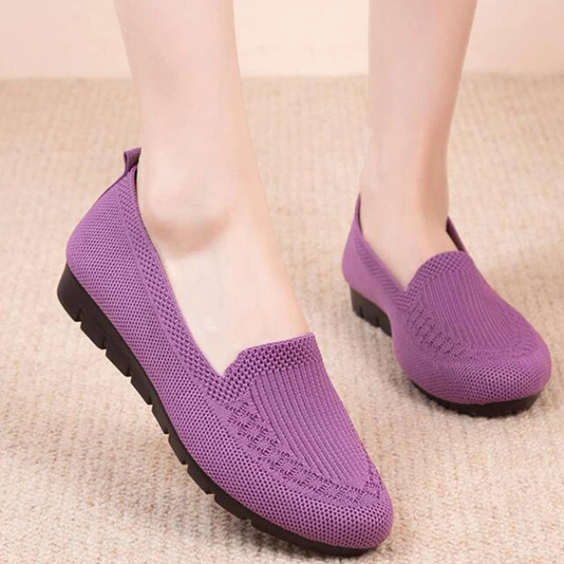 Women Flat shoes casual shoes with vents