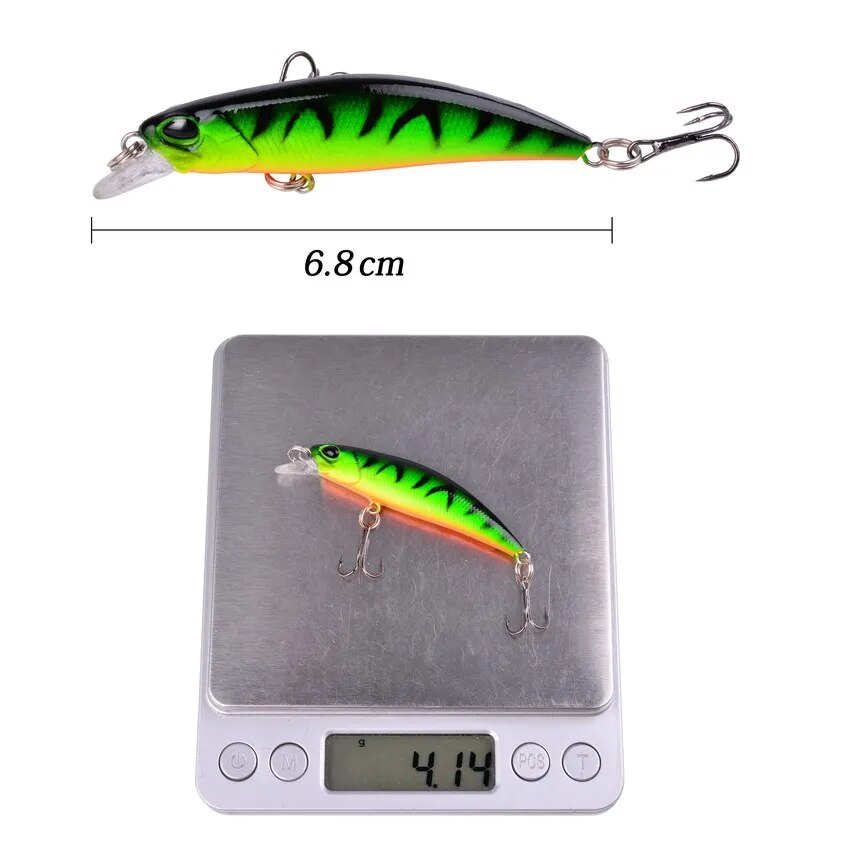 Oracle laser mixed fishing bait, small artificial solid bait
