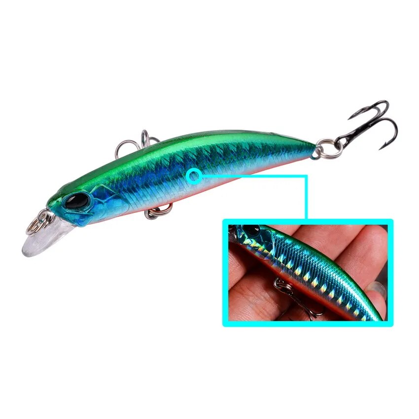 Oracle laser mixed fishing bait, small artificial solid bait