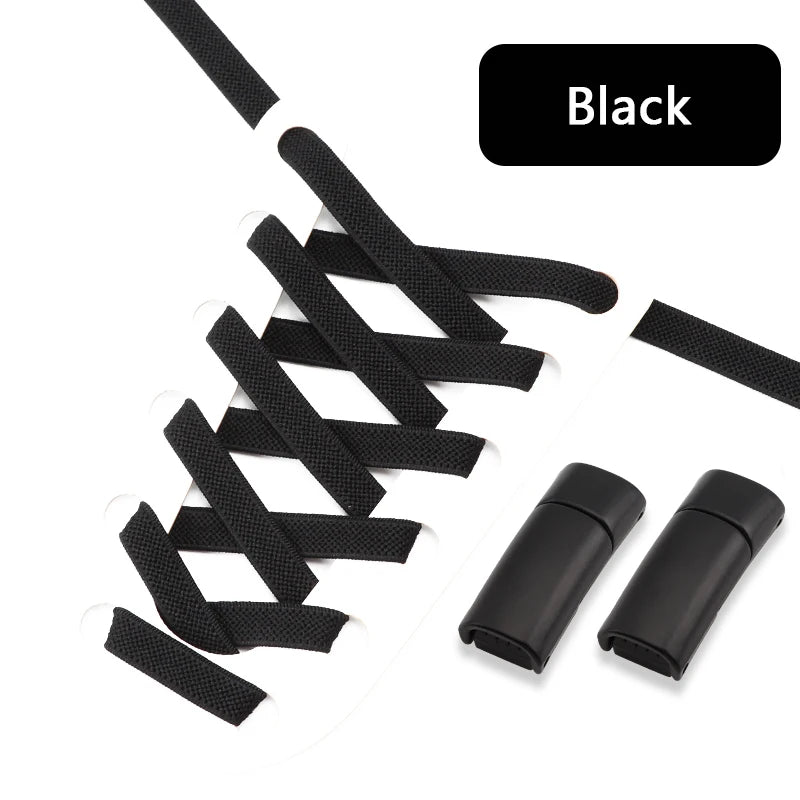 Magnetic Shoe Laces Elastic for Sneakers Woman, Men, Children.