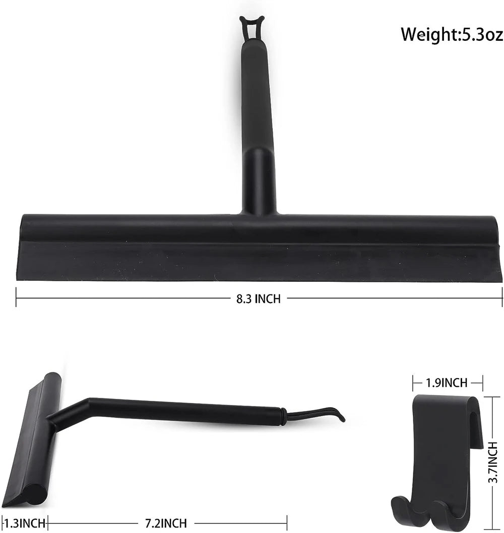 Scraper Cleaner With Silicone Holder Bathroom, Mirror, Glass