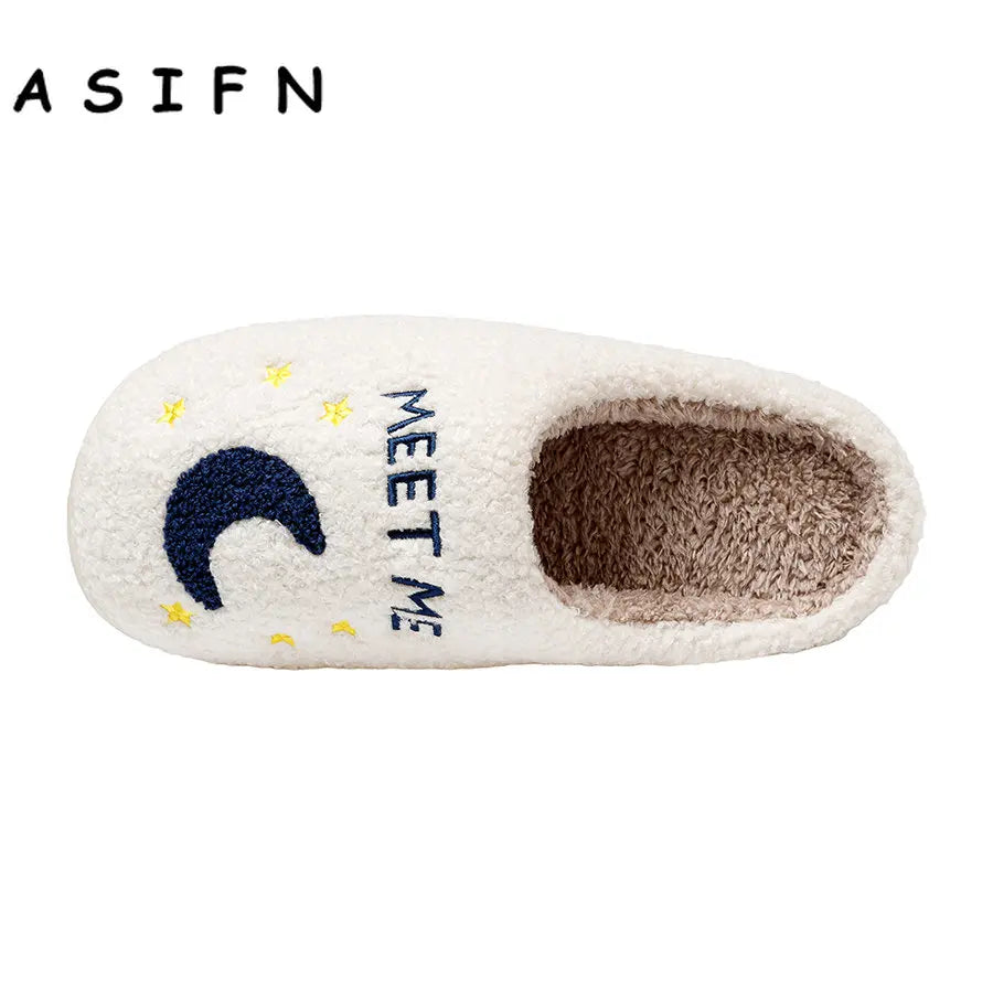 Cute Warm and Soft Woman House Comfort Slippers