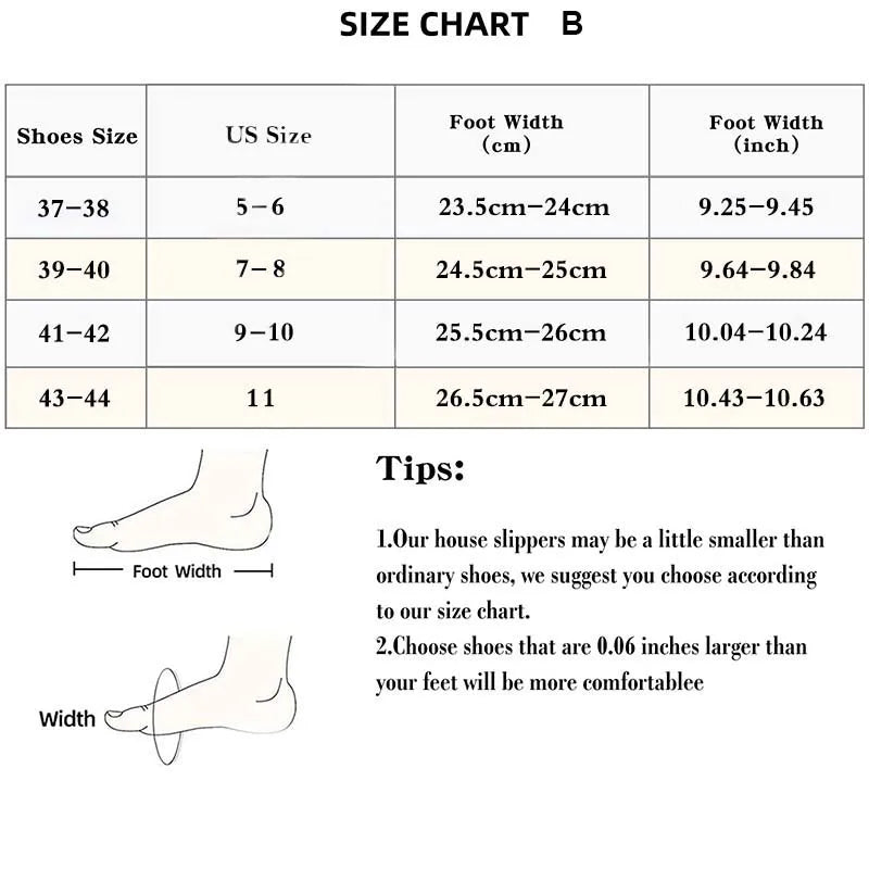 Cute Warm and Soft Woman House Comfort Slippers