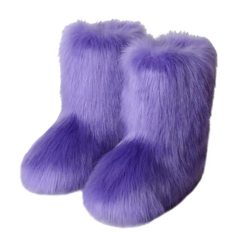 Women's Winter Snow Boots Outdoor Luxury Warm