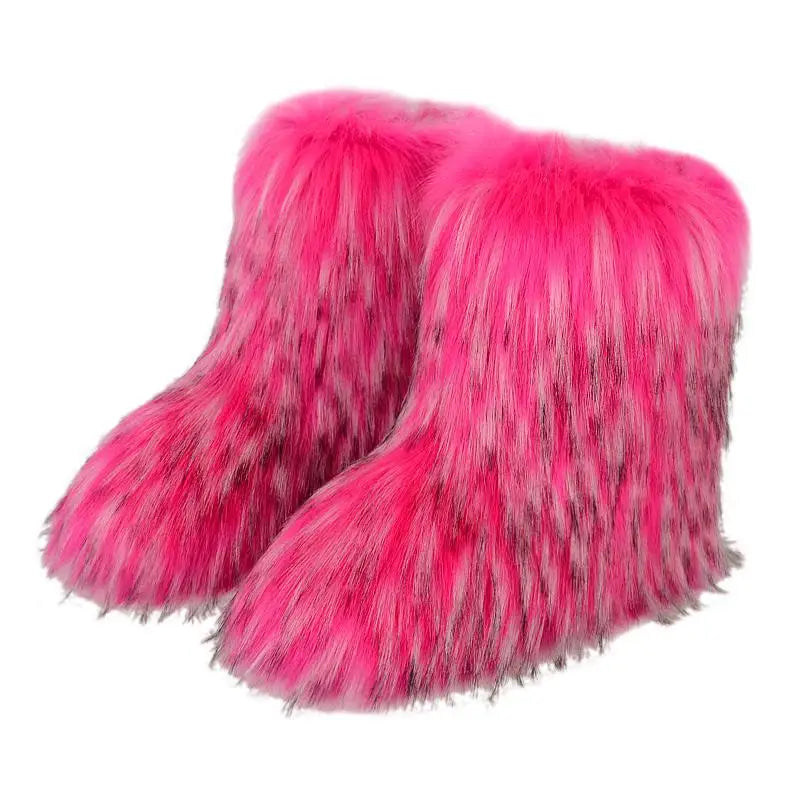 Women's Winter Snow Boots Outdoor Luxury Warm