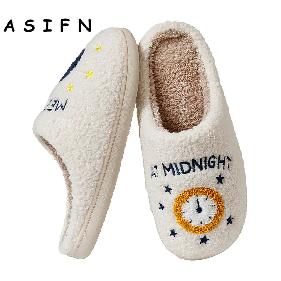 Cute Warm and Soft Woman House Comfort Slippers