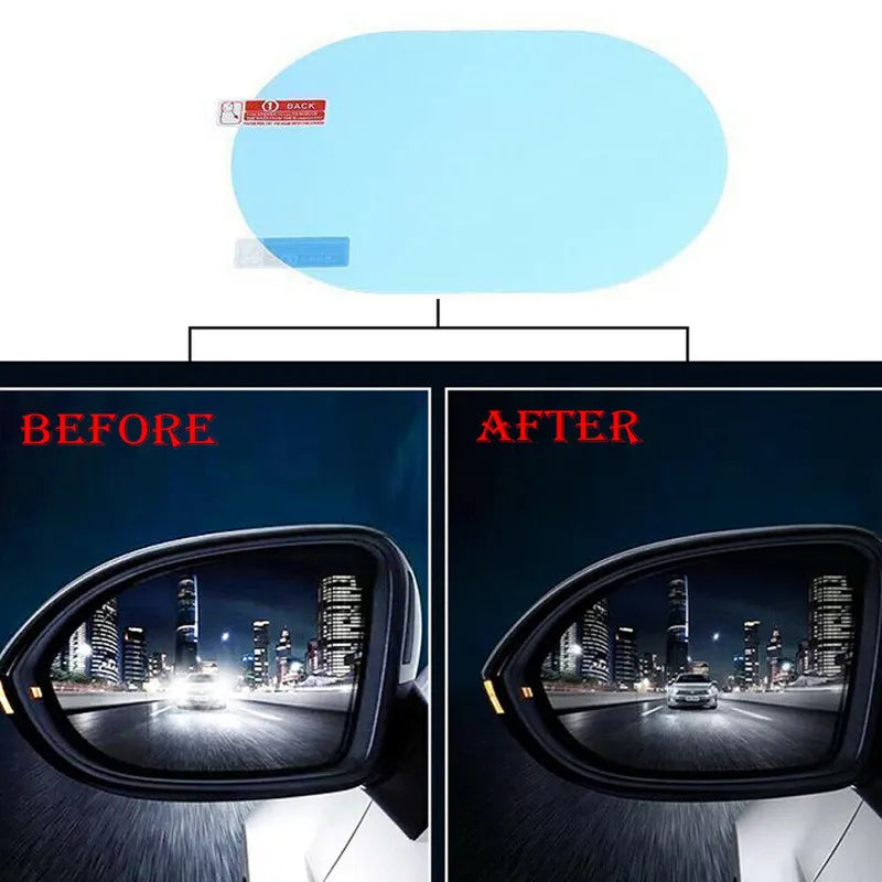 2pcs universal anti-fog anti-glare rainproof