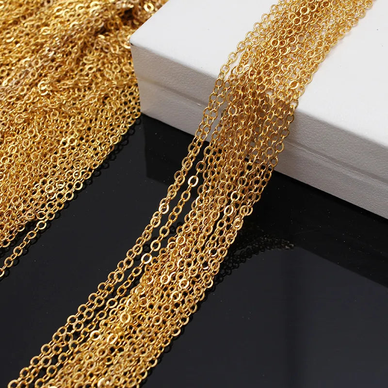 Stainless steel DIY Woman Necklace Chains