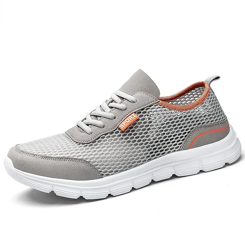 Men's Soft Shoes Without Heels Lightweight Mesh Casual Shoes Men's Sneakers