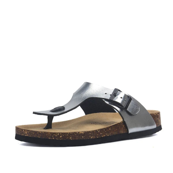 korean style couple cork sandals women beach sandals ladies summer soft microfiber leather