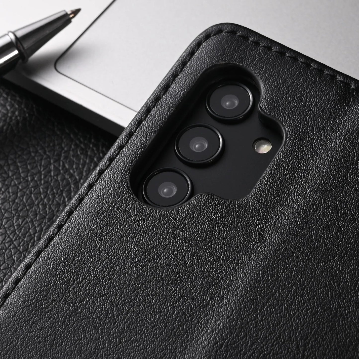 Leather Flip Wallet Case for Samsung Galaxy A03 A03S A10 A12 A13 A21S A23 A32 A33 A20E A40 A50 A51 A52 A53 A70 A71
