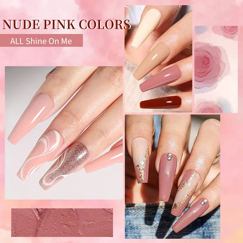10ml Gel nail polish red nail gel semi-permanent solid varnish soak off UV