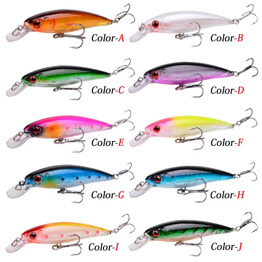 1pc Laser Fish Fishing Lure Wobbler Japan Hard Bait Swim