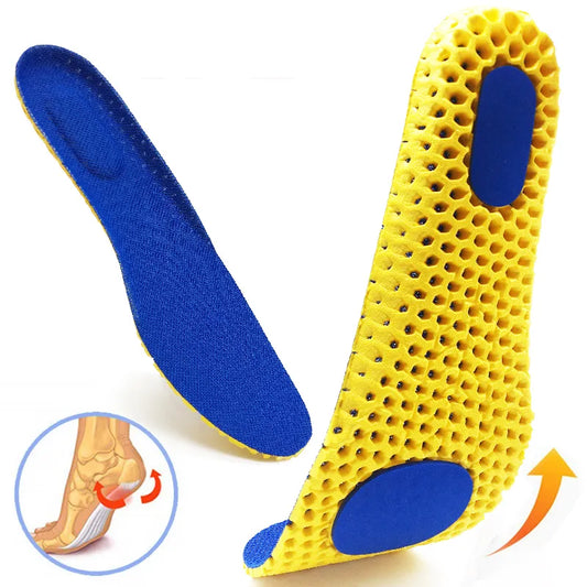 Foam insoles for shoes mesh deodorant breathable running pad insoles for feet mens & womens orthopedic insoles