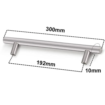 Kitchen Handles Stainless Steel T-Bar Straight