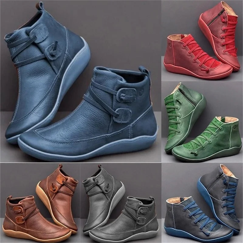 Women's Autumn And Winter Shoes Boots High Quality Waterproof Warm