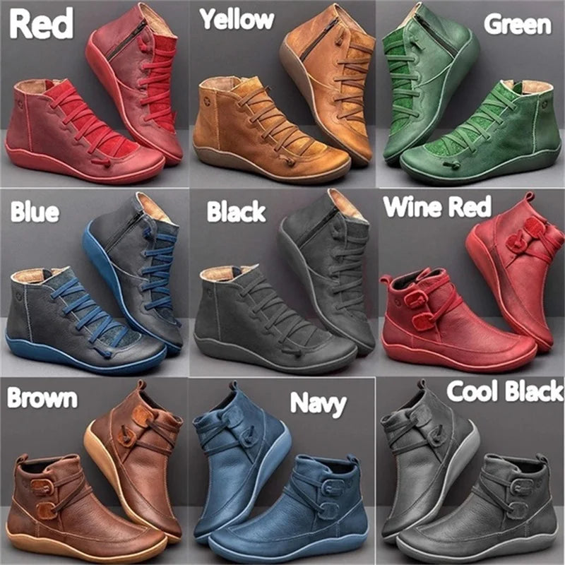 Women's Autumn And Winter Shoes Boots High Quality Waterproof Warm