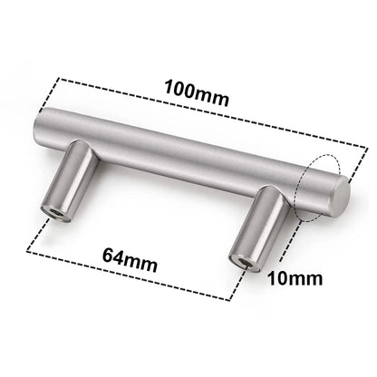 Kitchen Handles Stainless Steel T-Bar Straight